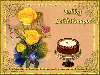 Sárgarózsa tortával születésnapra Nézve:13523 Küldve:54